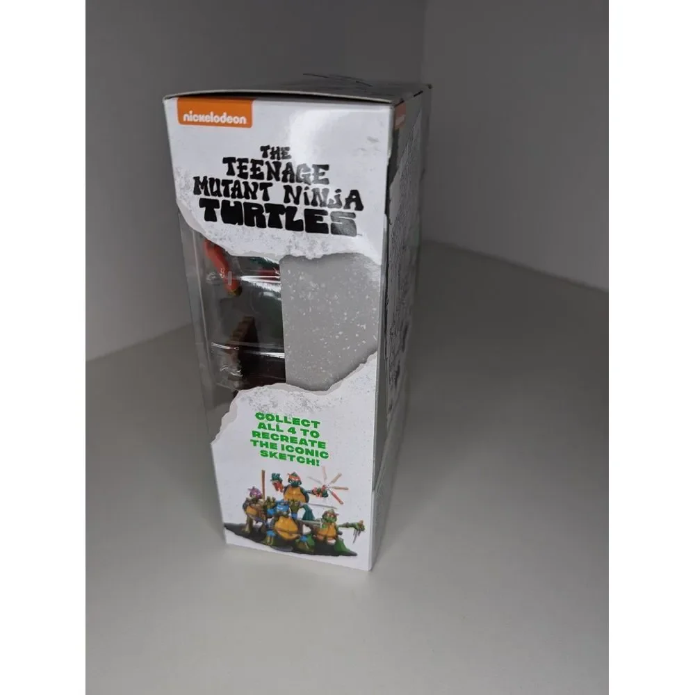 TMNT Michelangelo Original Sketch, 40 Years Of Turtles Sketch Reprint Included‎
